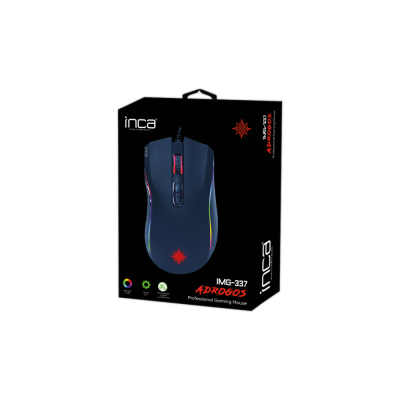 Inca Adrogos IMG-337 RGB Makrolu Usb Oyuncu Mouse - 5