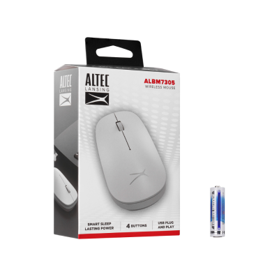 Altec Lansing ALBM7305 Beyaz 2.4GHz Kablosuz Mouse - 7