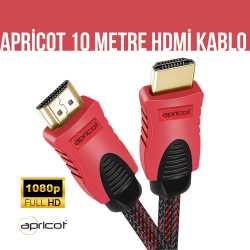 Apricot AP-HDK10 Örgülü 10M HDMI Kablo - 1