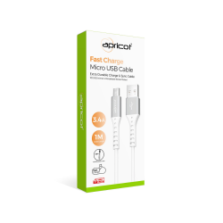 ApricotAPC-A140M Micro USB 1M 3.4A Şarj Data Kablosu - 2