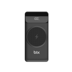 Bix BX-PB102 10000 mAh Beyaz Kablosuz Şarjlı Powerbank 