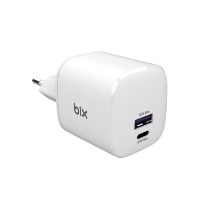Bix 67W SuperVooc GaN USB & TYPE-C Hızlı Şarj Cihazı - 1