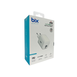 Bix 67W SuperVooc GaN USB & TYPE-C Hızlı Şarj Cihazı - 5