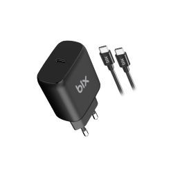 Bix BX-UC25TA 25W Hızlı Şarj Adaptör & Type-C Kablo 