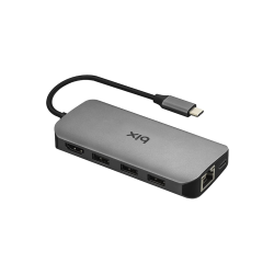 Bix BX10HB Type-C HDMI Ethernet USB Dönüştürücü - 1