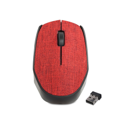 Everest KM-218 Kırmızı Kumaş Yüzey 2.4GHz Kablosuz Mouse 