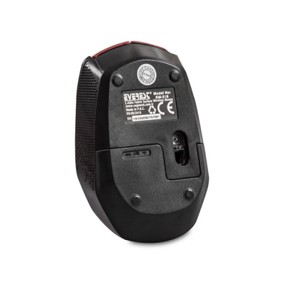 Everest KM-218 Kırmızı Kumaş Yüzey 2.4GHz Kablosuz Mouse - 3