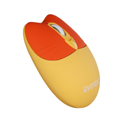 Everest KM-6244 Bunny Sarı Bluetooth Klavye Mouse Set - 6