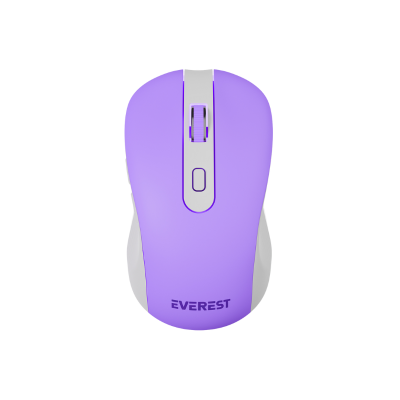 Everest KM-730 Mor & Beyaz Kablosuz Klavye Mouse Set - 6