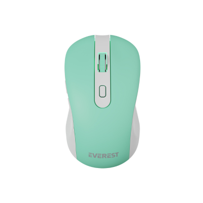 Everest KM-730 Yeşil & Beyaz Kablosuz Klavye Mouse Set - 6