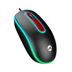 Everest SM-166 USB Siyah & Işıklı Optik Kablolu Mouse - 2