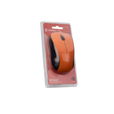 Everest SM-215 USB Turuncu 1200DPI Kablolu Mouse - 5
