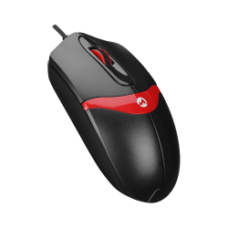 Everest SM-220 USB Siyah Kırmızı 1200DPI Optik Kablolu Mouse - 1