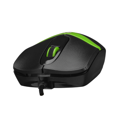 Everest SM-220 USB Siyah & Yeşil 3D Kablolu Mouse - 3