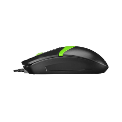 Everest SM-220 USB Siyah & Yeşil 3D Kablolu Mouse - 4