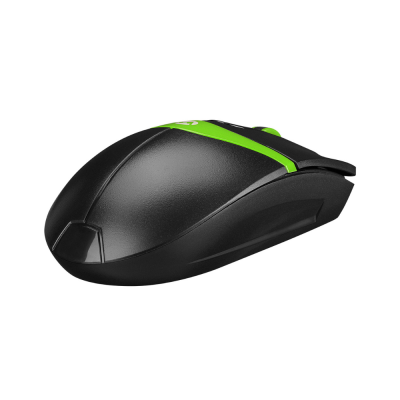 Everest SM-220 USB Siyah & Yeşil 3D Kablolu Mouse - 5