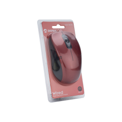 Everest SM-258 Kırmızı USB Optik Kablolu Mouse - 5