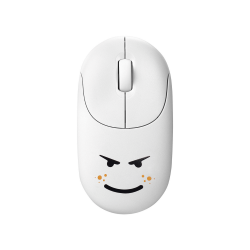 Everest SM-26 FASHION Beyaz Kabartmalı Kablosuz Mouse - 2