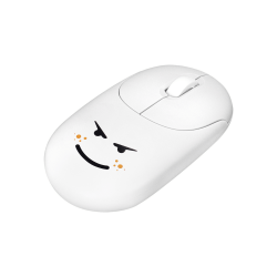 Everest SM-26 FASHION Beyaz Kabartmalı Kablosuz Mouse - 5