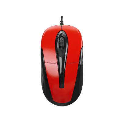 Everest SM-800 USB Siyah & Kırmızı Mouse - 1