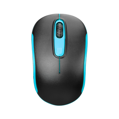 Everest SM-804 USB Siyah Mavi 1600DPI Kablosuz Mouse - 2