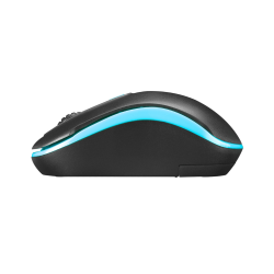 Everest SM-804 USB Siyah Mavi 1600DPI Kablosuz Mouse - 3