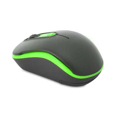 Everest SM-804 USB Siyah Yeşil Kablosuz Mouse - 2