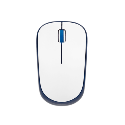 Everest SM-833 Beyaz & Turkuaz USB Kablosuz Mouse - 1