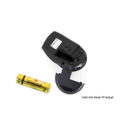 Everest SM-861 Mor Kablosuz Sessiz Mouse - 4