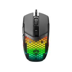 Everest SM-GX19 Angard USB RGB Macro 6400DPI Gaming Oyunu Mouse - 1