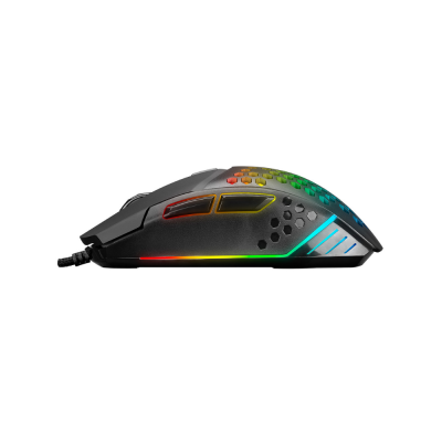 Everest SM-GX19 Angard USB RGB Macro 6400DPI Gaming Oyunu Mouse - 4