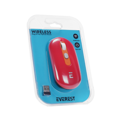 Everest SMW-444 Kırmızı Bluetooth & Wireless Mouse - 7