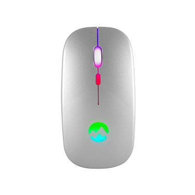 Everest SMW-710 Usb 2.4Ghz Gümüş Ledli 800/1200/1600dpi Şarjlı Kablosuz Mouse - 1