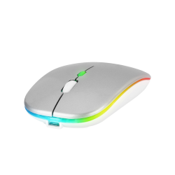 Everest SMW-710 Usb 2.4Ghz Gümüş Ledli 800/1200/1600dpi Şarjlı Kablosuz Mouse - 3