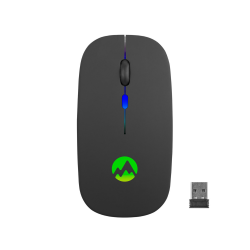 Everest SMW-710 Usb 2.4Ghz Siyah Ledli 800/1200/1600dpi Şarjlı Kablosuz Mouse 