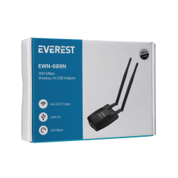 Everest EWN-689N 300 Mbps Usb Kablosuz Adaptör - 6