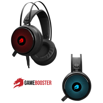 GameBooster H12 Rebel RGB 7.1 Siyah Oyuncu Kulaklık - 2