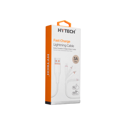 Hytech HY-X335 Lightning Beyaz Data Şarj Kablosu - 2