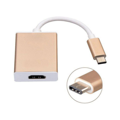 Hytech HY-USBC10 1080P METAL TYPE-C To HDMI Adaptör - 2