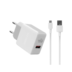 Hytech HY-XE30 Micro USB Hızlı Şarj Şarj Adaptör Set - 1