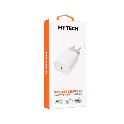 Hytech HY-XE40 20W PD3.0/Quick Charge QC4.0 Type USB-C Hızlı Ev Şarj Adaptörü - 6