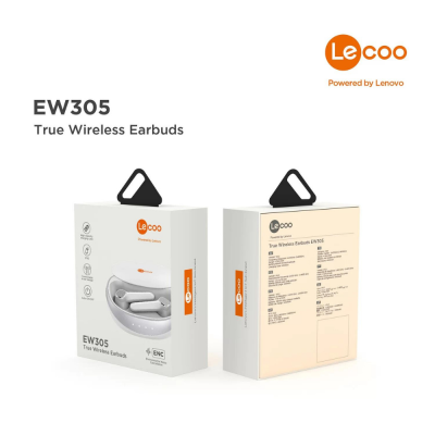 Lenovo Lecoo EW305 Beyaz 5.1 Bluetooth Kulaklık - 4