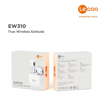 Lenovo Lecoo EW310 Beyaz Bluetooth 5.1 TWS Kulaklık - 7