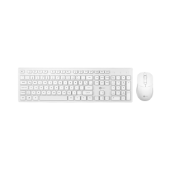 Lenovo Lecoo KW201 Kablosuz Beyaz Klavye & Mouse Set 