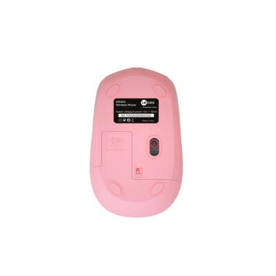 Lenovo Lecoo WS202 Kablosuz Pembe Mouse - 8