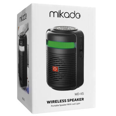 Mikado MD-K5 Bluetooth Taşınabilir Ses Bombası Speaker - 6