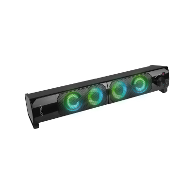 Mikado MD-S102 RGB Siyah USB Soundbar Speaker Hoparlör - 4