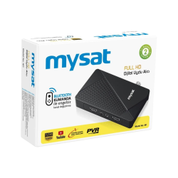 Mysat M1 Youtube, Full HD, Bluetooth Kumanda Dijital Uydu Alıcı - 1