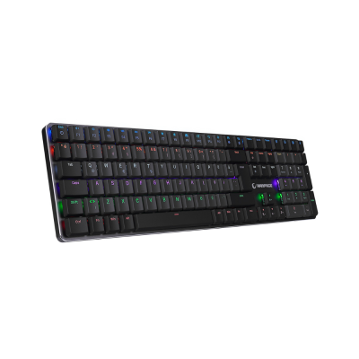 Rampage GRANITE PRO Siyah/Gri Low Profile RED SWITCH Q Rainbow Mekanik Gaming Oyuncu Klavye - 1