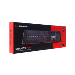 Rampage GRANITE PRO Siyah/Gri Low Profile RED SWITCH Q Rainbow Mekanik Gaming Oyuncu Klavye - 8